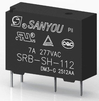 SRB-G series--General Power Relay 공식 제품 이미지
