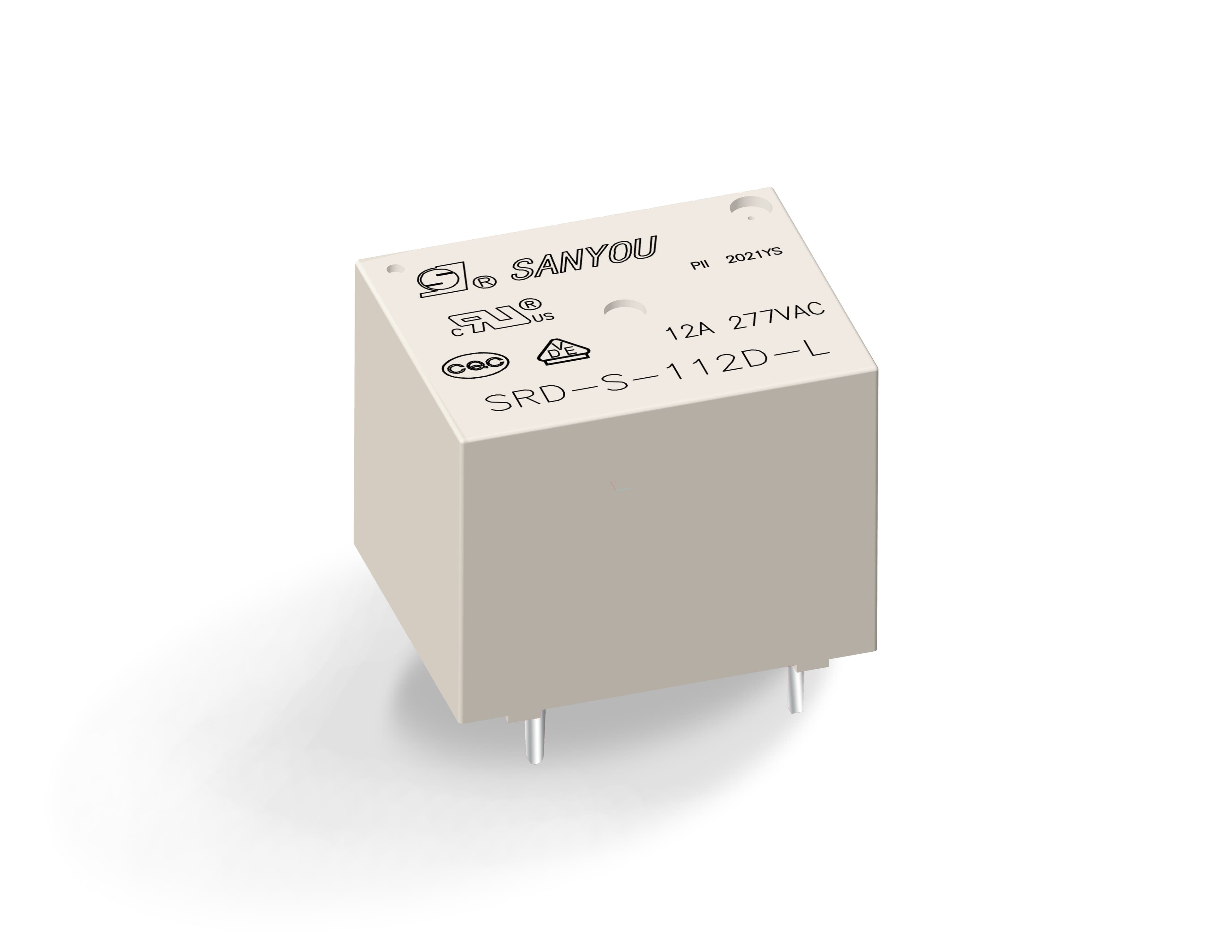 SRDI-L(12A) series--General Power Relay 공식 제품 이미지