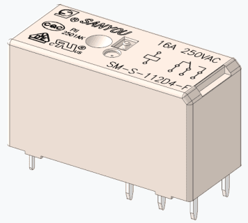 SM1P-SC series--General Power Relay 공식 제품 이미지